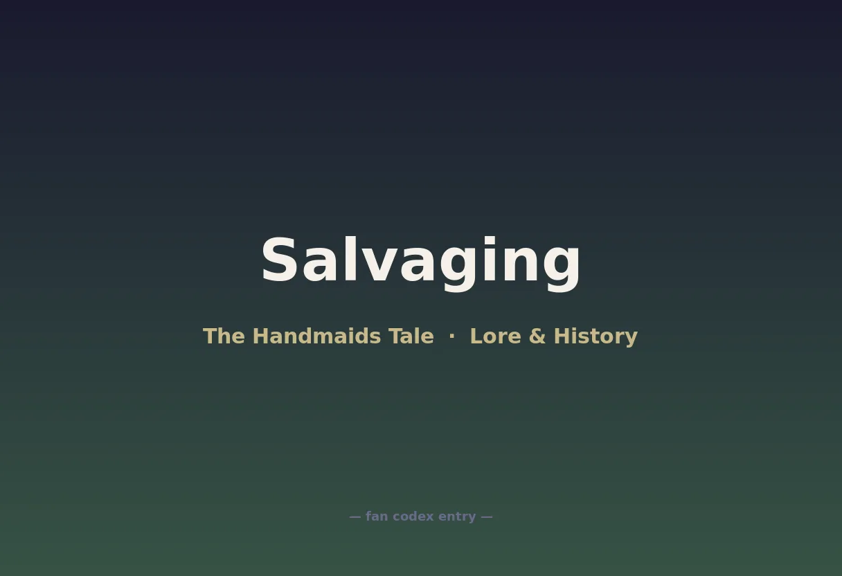 Salvaging
