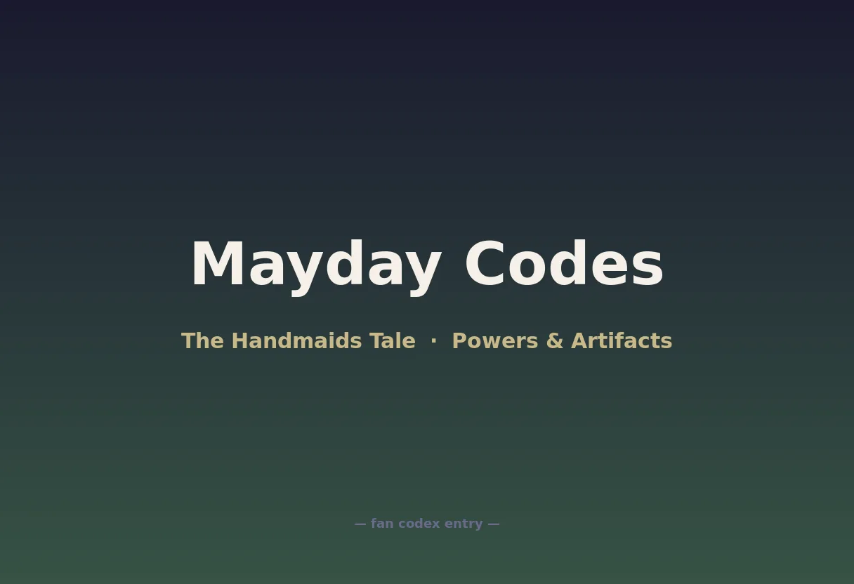 Mayday Codes