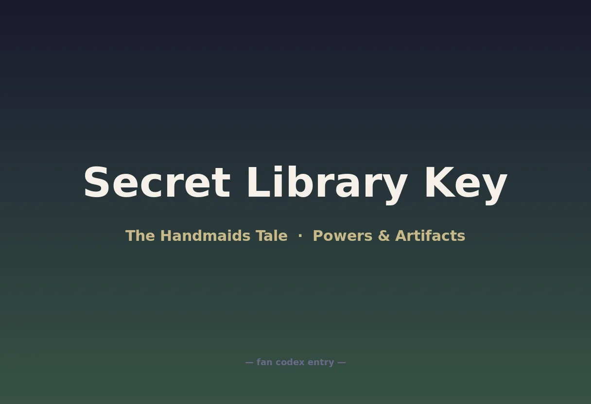 Secret Library Key