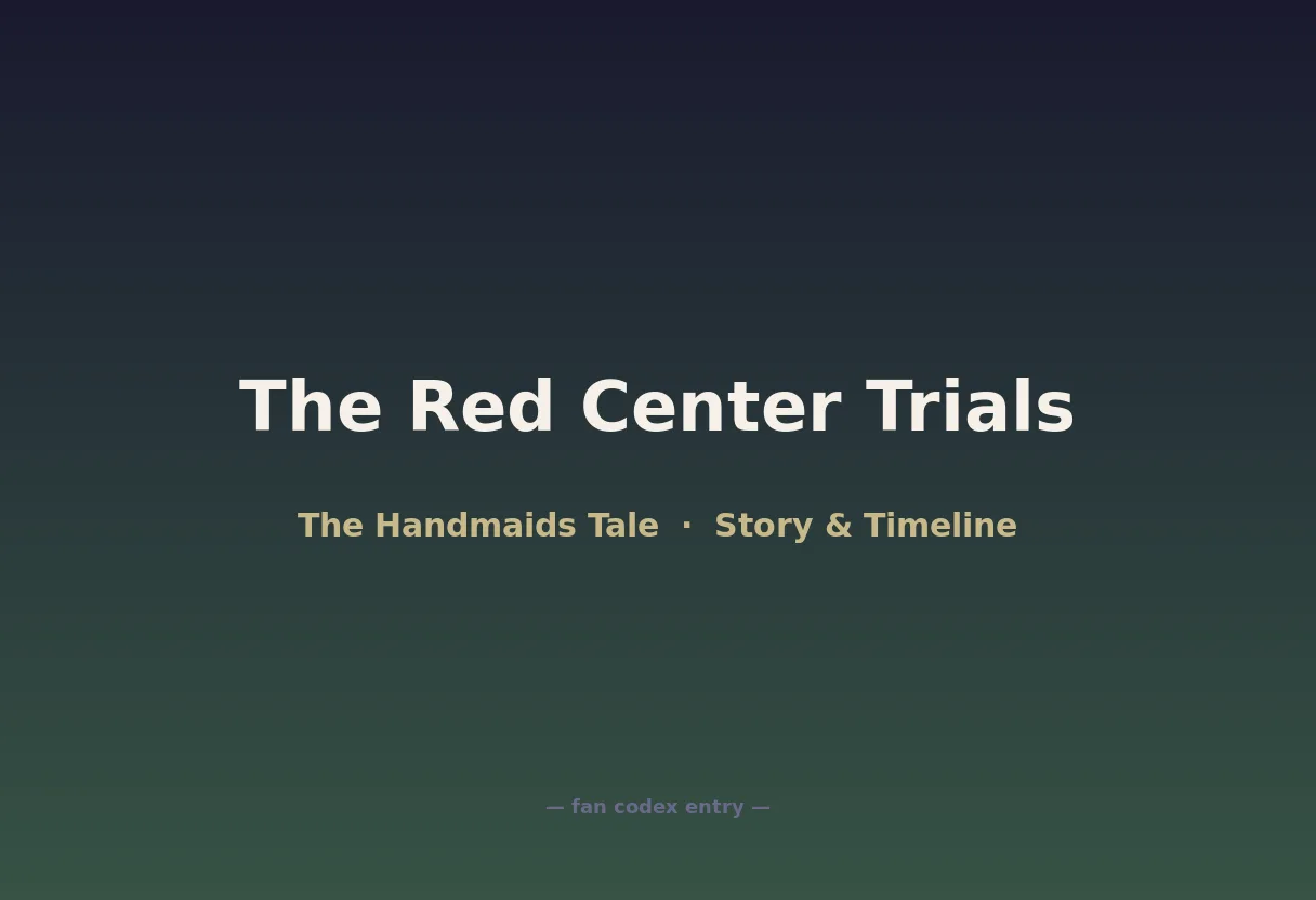 The Red Center Trials